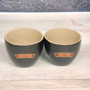 Baileys Irish Cream Coffee Mug Espresso Cup Tumbler Dessert Bowl Yours‎ & Mine